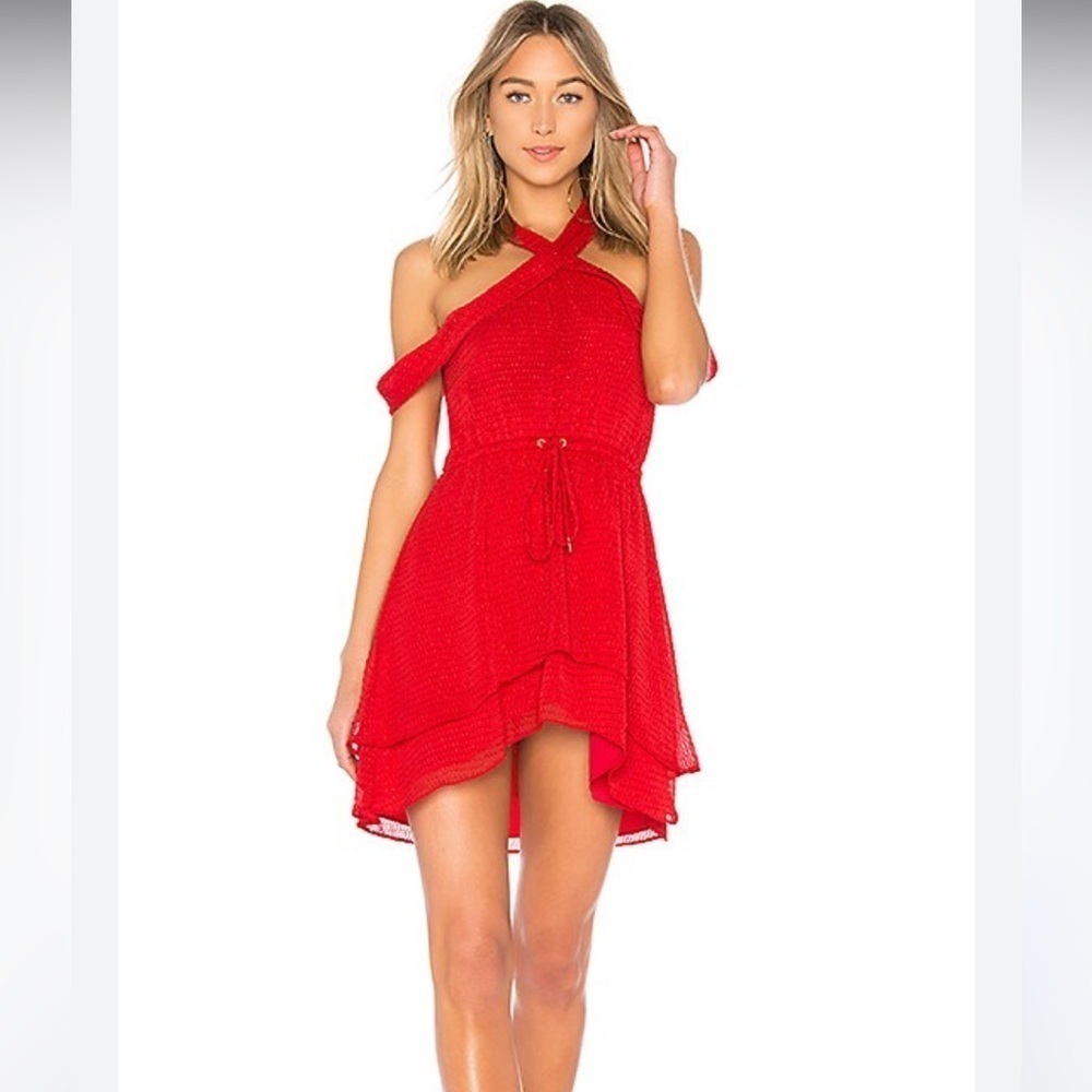 x REVOLVE Everly Dress in
Racing Red
HOUSE OF HARLOW 1960 in Excellent Condition
